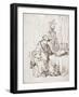 An Actor in His Dressing Room-Rembrandt van Rijn-Framed Giclee Print