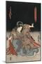 An Actor in the Role of Narutonomae-Utagawa Kunisada-Mounted Giclee Print