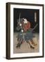 An Actor in the Role of Saitogo Kunitake-Utagawa Kunisada-Framed Giclee Print