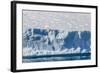 An Adult Polar Bear (Ursus Maritimus) on the Edge of a Huge Iceberg in Arctic Harbour-Michael-Framed Photographic Print