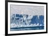 An Adult Polar Bear (Ursus Maritimus) on the Edge of a Huge Iceberg in Arctic Harbour-Michael-Framed Photographic Print