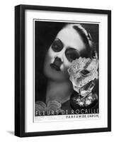 An Advertisement for Caron Perfume, 1938-null-Framed Giclee Print