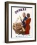 An Advertisement for Dewar's White Label Whisky-null-Framed Photographic Print