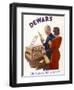 An Advertisement for Dewar's White Label Whisky-null-Framed Photographic Print