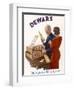 An Advertisement for Dewar's White Label Whisky-null-Framed Photographic Print