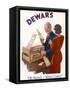 An Advertisement for Dewar's White Label Whisky-null-Framed Stretched Canvas