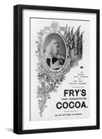 An Advertisement for Fry's Cocoa to Celebrate Queen Victoria's Diamond Jubilee-Oswald Fitch-Framed Art Print