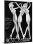 An Advertisement for Kestos Lingerie, 1938-null-Mounted Giclee Print