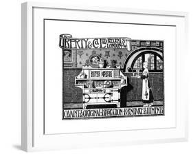 An Advertisement for Liberty and Co Ltd, 1898-null-Framed Giclee Print