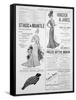 An Advertising Page in Hearth and Home, 30th November 1899-null-Framed Stretched Canvas