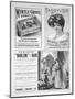 An Advertising Page in the Illustrated London News, Christmas Number, 1896-null-Mounted Giclee Print