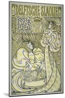 An Advertising Poster for Delft Salad Oil, 1894 (Poster)-Jan Theodore Toorop-Mounted Giclee Print