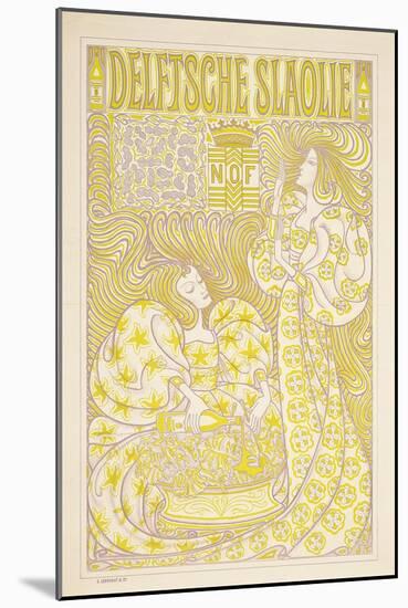 An Advertising Poster for Delft Salad Oil, 1894-Jan Theodore Toorop-Mounted Giclee Print