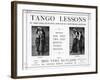 An Advertisment for Dancing Class-null-Framed Photographic Print