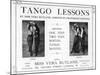 An Advertisment for Dancing Class-null-Mounted Photographic Print