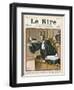 An Advocate in Full Swing in the Courtroom-Louis Malteste-Framed Photographic Print