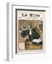 An Advocate in Full Swing in the Courtroom-Louis Malteste-Framed Photographic Print