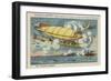 An Aerial Battle in the Year 2000-null-Framed Giclee Print