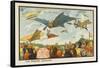 An Aerial Regatta-Jean Marc Cote-Framed Stretched Canvas