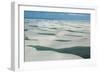 An Aerial Shot of Brazil's Lencois Maranhenses Sand Dunes and Lagoons-Alex Saberi-Framed Photographic Print