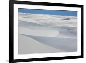 An Aerial Shot of Brazil's Lencois Maranhenses Sand Dunes-Alex Saberi-Framed Photographic Print