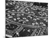 An Aerial View of Housing Development in Oak Ridge, Tennessee, 1955-Ed Westcott-Mounted Photo