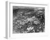 An aerial view of London showing St Pauls Cathedral, 1959-Malcolm McNeill-Framed Photographic Print