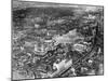 An aerial view of London showing St Pauls Cathedral, 1959-Malcolm McNeill-Mounted Photographic Print