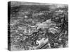 An aerial view of London showing St Pauls Cathedral, 1959-Malcolm McNeill-Stretched Canvas