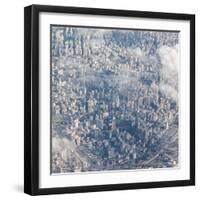 An Aerial View of Sao Paulo, Brazil-Alex Saberi-Framed Photographic Print