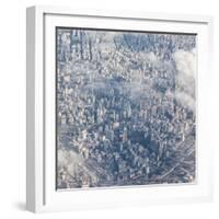 An Aerial View of Sao Paulo, Brazil-Alex Saberi-Framed Photographic Print