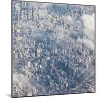 An Aerial View of Sao Paulo, Brazil-Alex Saberi-Mounted Photographic Print