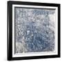 An Aerial View of Sao Paulo, Brazil-Alex Saberi-Framed Photographic Print