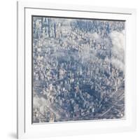 An Aerial View of Sao Paulo, Brazil-Alex Saberi-Framed Photographic Print