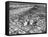 An Aerial View of the City Houston-Dmitri Kessel-Framed Stretched Canvas