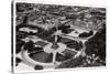 An Aerial View of the Konigsplatz, Munich, Germany, from a Zeppelin, C1931-null-Stretched Canvas