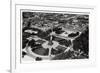 An Aerial View of the Konigsplatz, Munich, Germany, from a Zeppelin, C1931-null-Framed Giclee Print