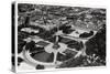 An Aerial View of the Konigsplatz, Munich, Germany, from a Zeppelin, C1931-null-Stretched Canvas