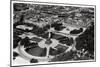 An Aerial View of the Konigsplatz, Munich, Germany, from a Zeppelin, C1931-null-Mounted Giclee Print