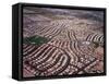 An Aerial View of the Residential Area of Las Vegas, October 2000-null-Framed Stretched Canvas