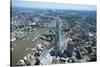 An Aerial View of the Shard, Standing at 309.6 Metres High, the Tallest Buliding in Europe-Alex Treadway-Stretched Canvas