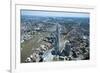 An Aerial View of the Shard, Standing at 309.6 Metres High, the Tallest Buliding in Europe-Alex Treadway-Framed Photographic Print