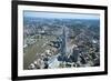 An Aerial View of the Shard, Standing at 309.6 Metres High, the Tallest Buliding in Europe-Alex Treadway-Framed Photographic Print