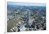 An Aerial View of the Shard, Standing at 309.6 Metres High, the Tallest Buliding in Europe-Alex Treadway-Framed Photographic Print