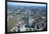 An Aerial View of the Shard, Standing at 309.6 Metres High, the Tallest Buliding in Europe-Alex Treadway-Framed Photographic Print