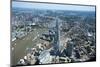 An Aerial View of the Shard, Standing at 309.6 Metres High, the Tallest Buliding in Europe-Alex Treadway-Mounted Photographic Print