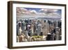 An Aerial View of Upper Manhattan, New York-Swartz Photography-Framed Photographic Print