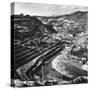 An Aerial View Showing the Hong Fat Open Pit Mine-Carl Mydans-Stretched Canvas