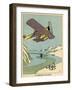 An Aeroplane in the Arctic-null-Framed Art Print