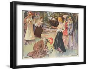 An Affair of Honour, 1900-Paul Balluriau-Framed Giclee Print